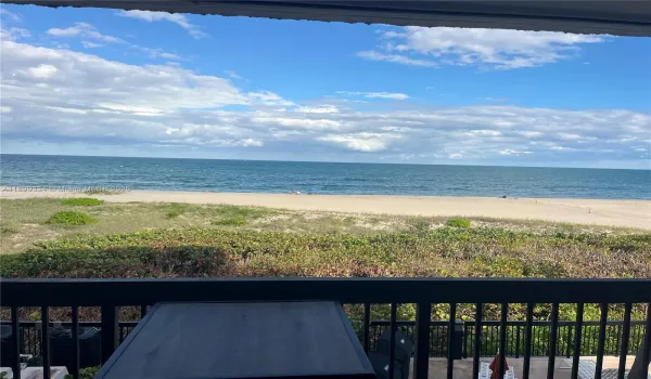 Direct east ocean view