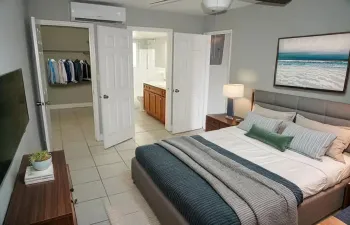 Virtually Staged Bedroom