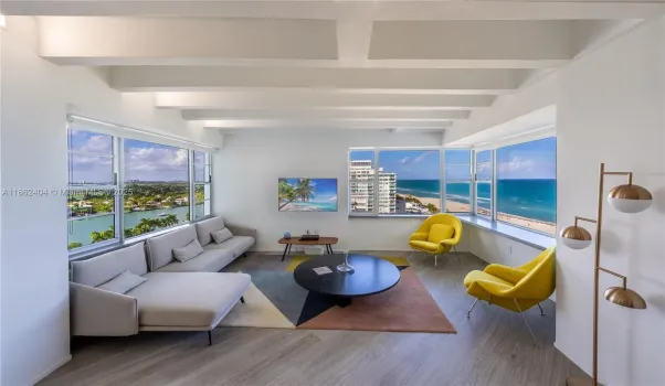 Stunning views of intercoastal and ocean
