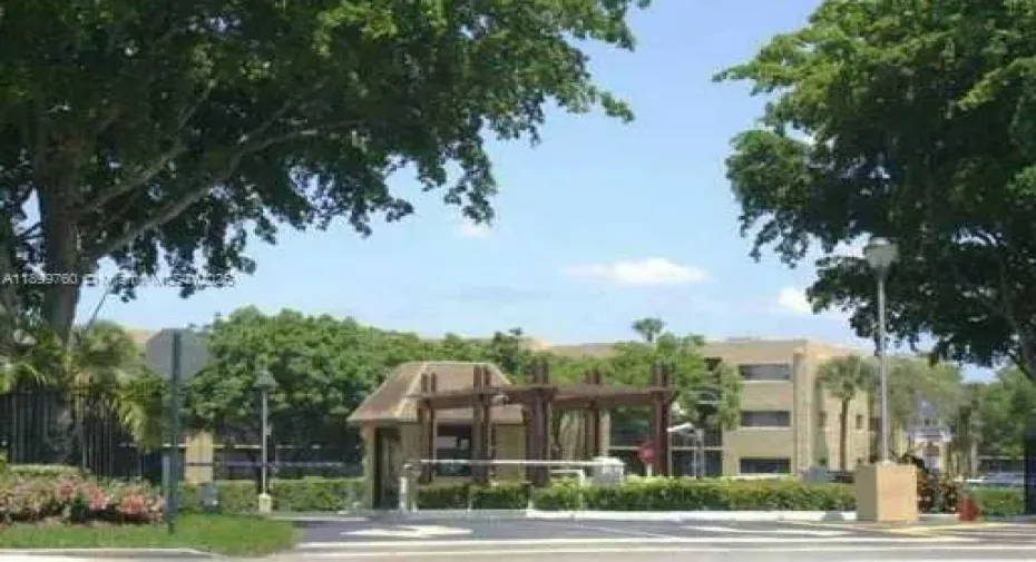 FRONT GATE - 24 HR GUARD AT GATE