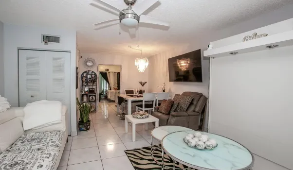 Living room and dining roomn