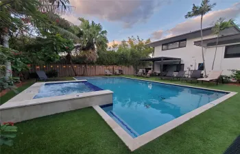 Pool area