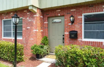Welcoming Front Door (designated parking and guest parking right outside the door)