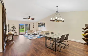 Huge Living Room with High Ceilings