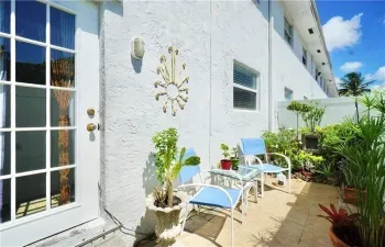 Your own private patio!