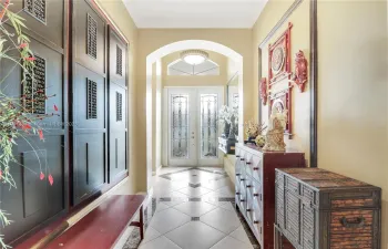 Sunlite double glass door entry