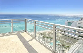 View from one of two Balconies