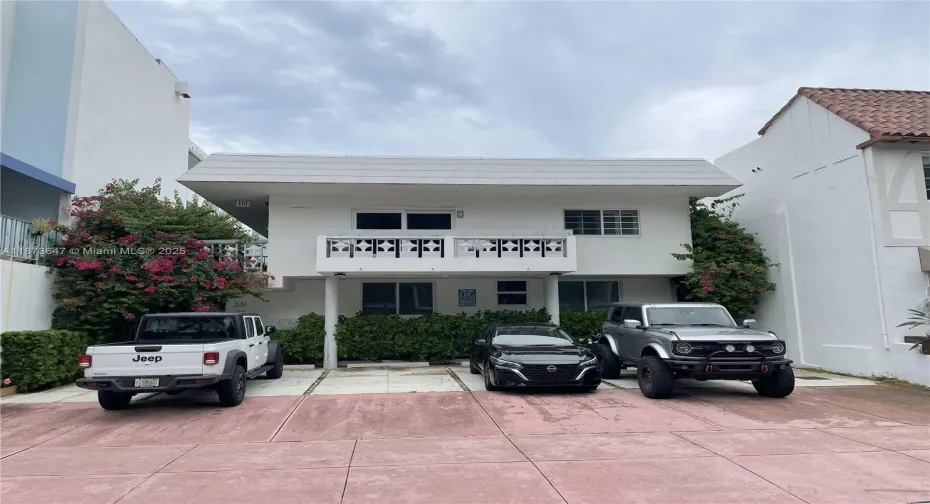 Front of Condominium