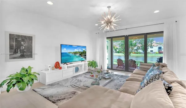 Lake View from the Living Room