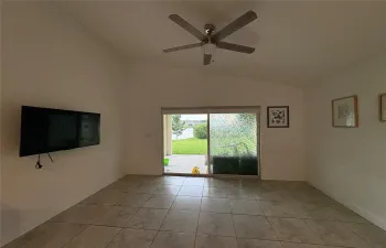 Water Facing Living Space