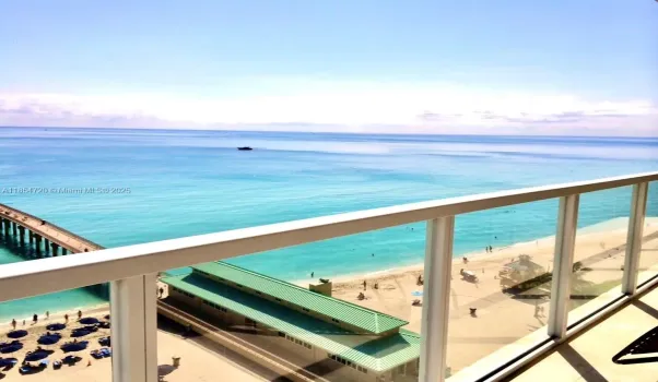 Ocean View from Balcony