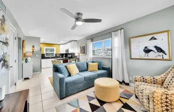 Spacious, Bright OPEN floor plan. You will get Sun All Day from the East, South & West which includes Poolside & Amazing Sunset Views! WELCOME HOME!