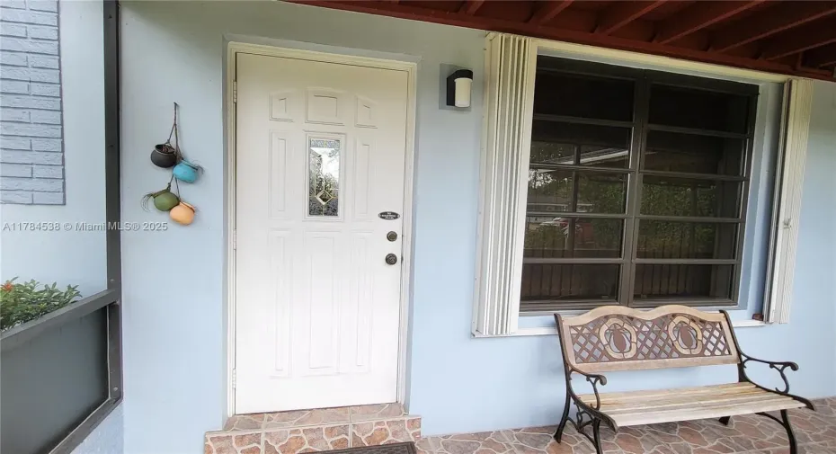 Screened-in Front porch