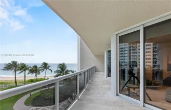 Actual Oceanfront view