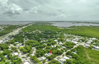 Northeast view- Bay, Overseas Hwy, John Pennekamp & Ocean