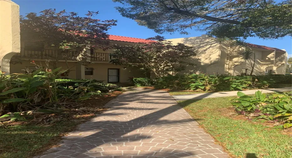 Front of the Condo building