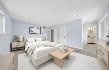 Virtually Staged - Furniture Added