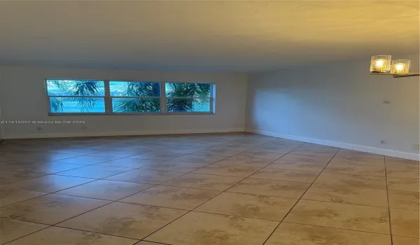 Living room and dinning room