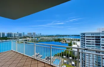 Exact View from Both Balconies - Facing SE