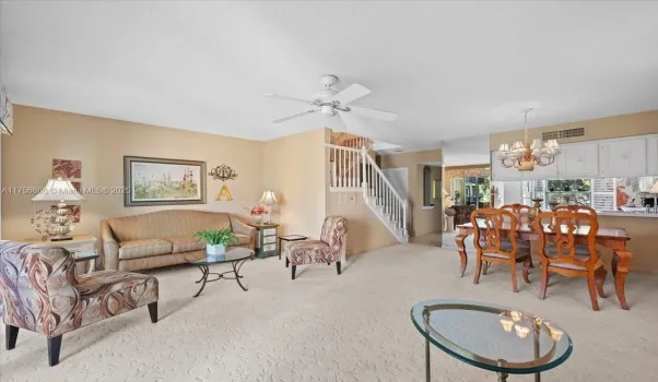 Living /Dining combo great entertainment space plus the balcony area