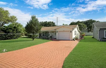 oversized long driveway!