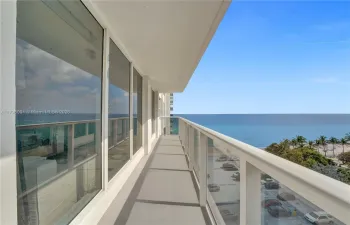 View from wraparound terrace