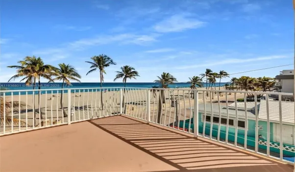 Your very private patio.
