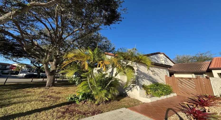 Front of the property