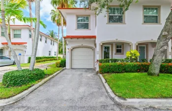 One Car garage corner unit