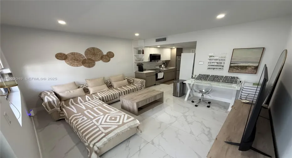 - view from front entrance