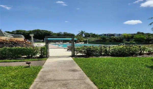 View from living room