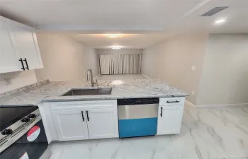 new appliances and cabinets quartz countertop