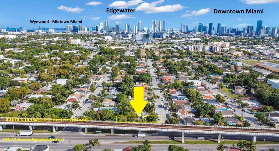 Easy access to the Design District, Wynwood & Edgewater