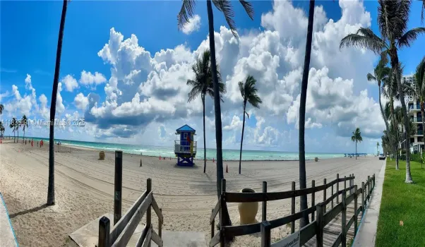 Ocean across the street