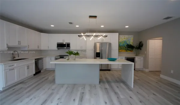 Remodeled Kitchen with Huge Island