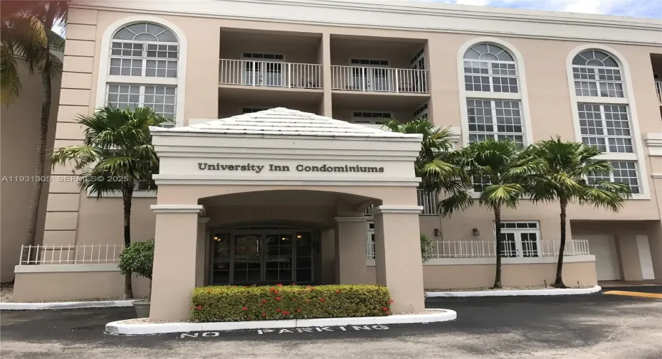 Secured Front Entrance