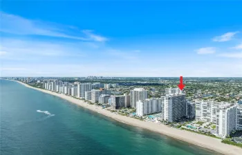 Plaza South, located directly on the sand on Fort Lauderdale Beach