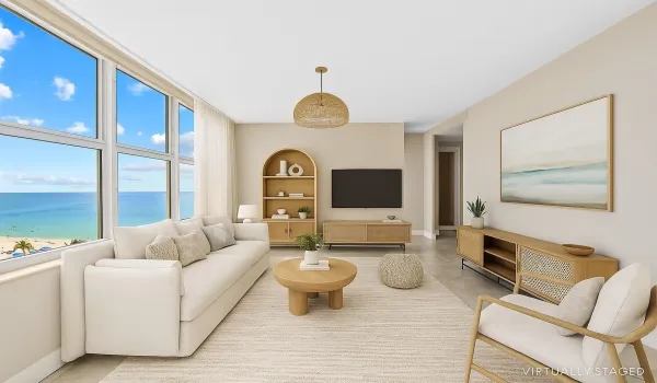 Virtual Staging Living Area