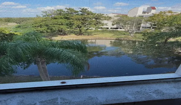 View From  Oversized Screened Balcony