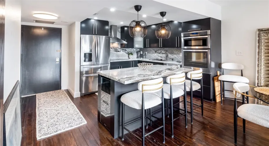 Renovated and updated Kitchen, Can see the bay
