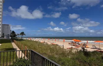 Wide & sandy Beachfront ,,,