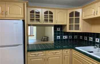 Kitchen has been updated