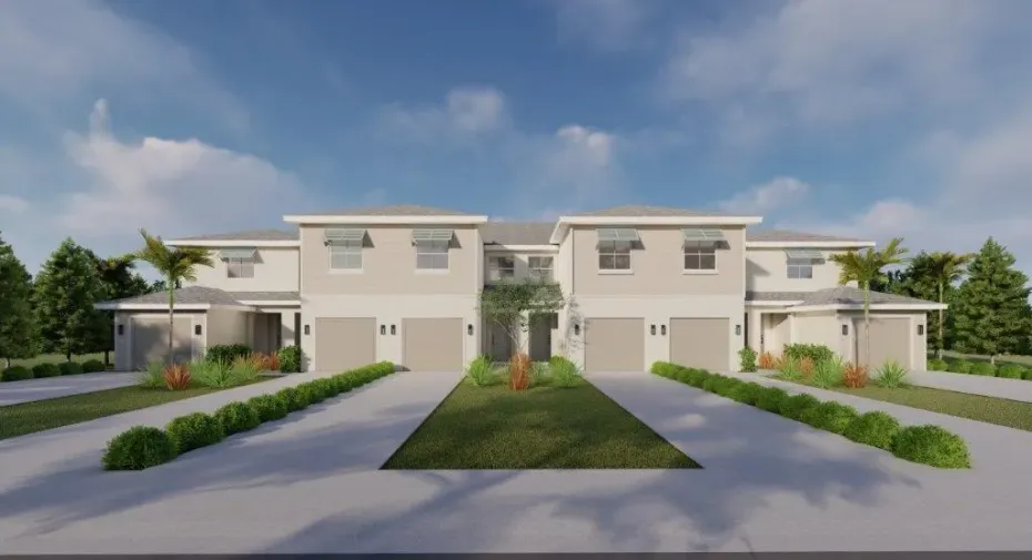 Rendering of front