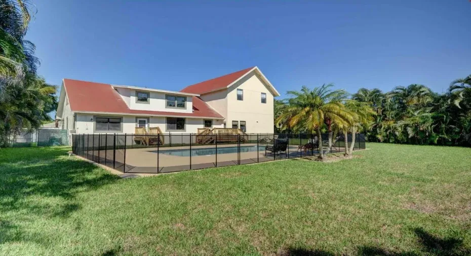 left backyard