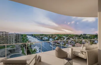 Expansive Balcony to Intracoastal
