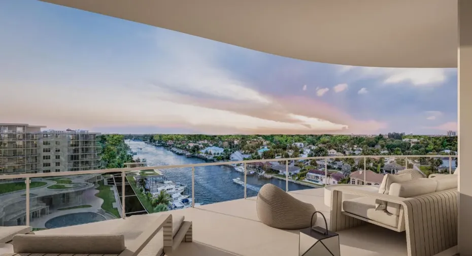 Balcony to Intracoastal