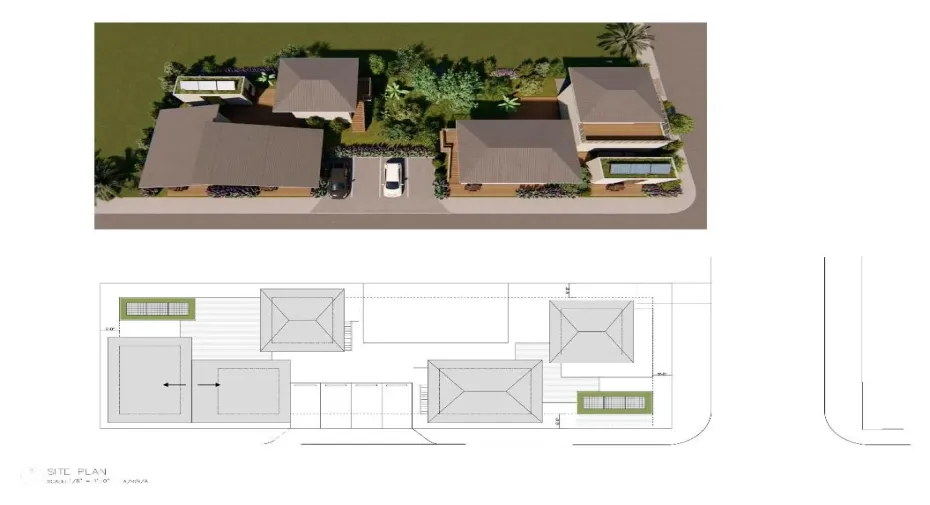 801 Avenue B Preliminary Site Plan & 3D