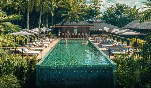 Paunch Plaza Pool Render