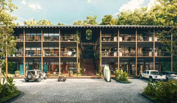 Paunch Plaza Exterior Render