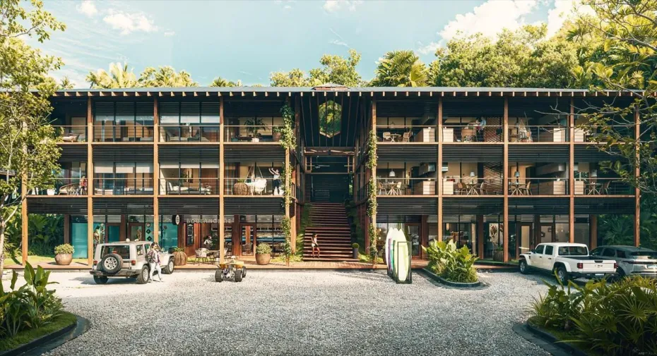 Paunch Plaza Exterior Render